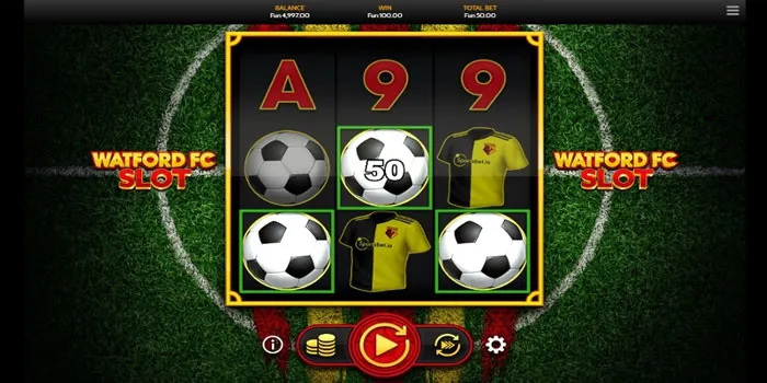 Fitur Bermain Dan Bonus Watford FC Slot