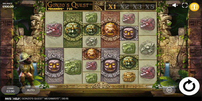 Fitur Menarik Dalam Gonzo's Quest Megaways