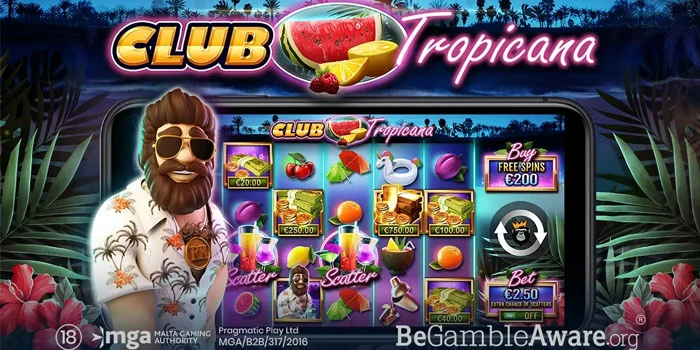 Teknik Aman Bermain Slot Club Tropicana Anti Rugi